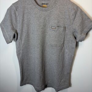 Ariat Heather Gray Short Sleeve Tee